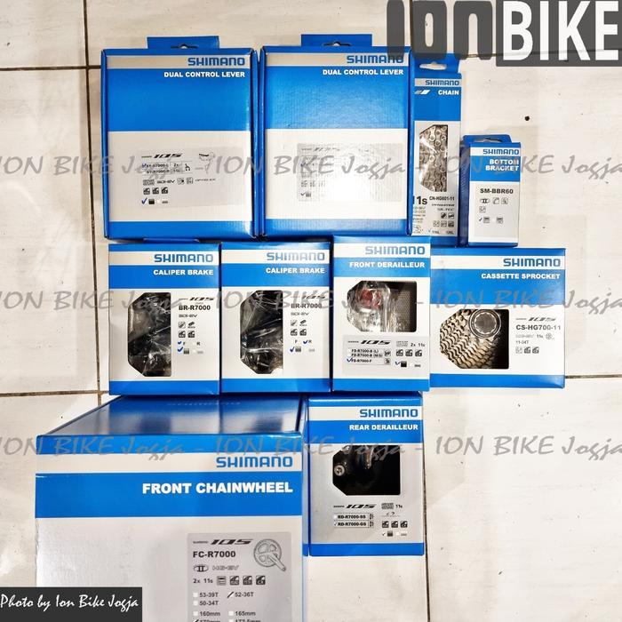 Groupset Shimano 105 R7000 Rim Brake Roadbike 11 Speed 52 36 T 11 34