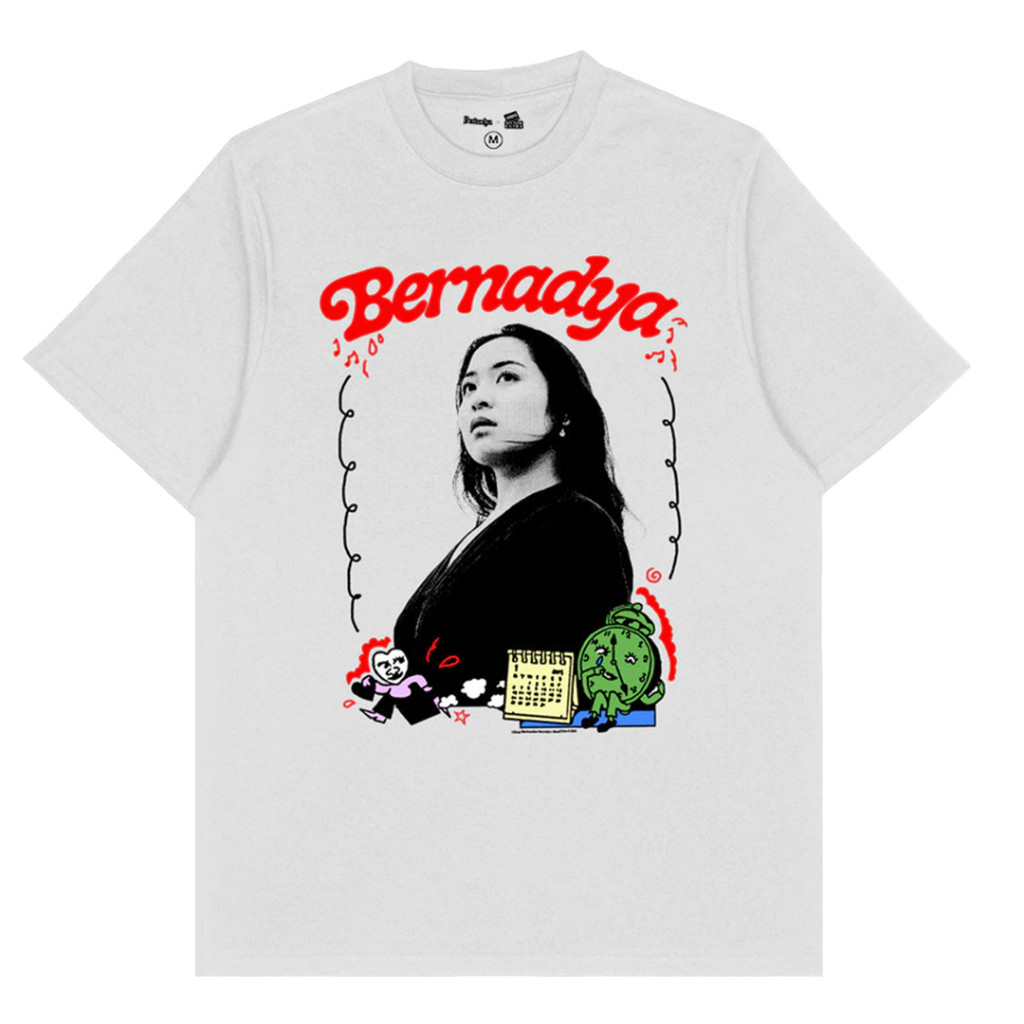 (COD) Tshirt BERNADYA X VINDES STORE - BACKSTAGE White | Vindes Store Official Merchandise