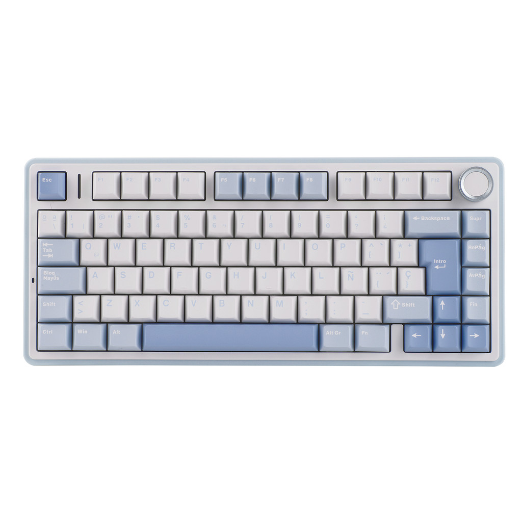EPOMAKER AULA F75 ISO-ES 75% Spanish QWERTY Hot-Swap Gasket-Mounted Wired/Bluetooth/2.4GHz Wireless 