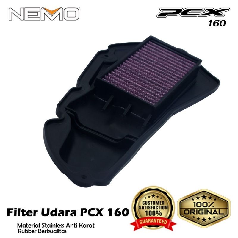 KATLENSHOP Filter udara PCX 160 Nemo 100% ORI/Filter udara VARIO160/Filter udara Adv160