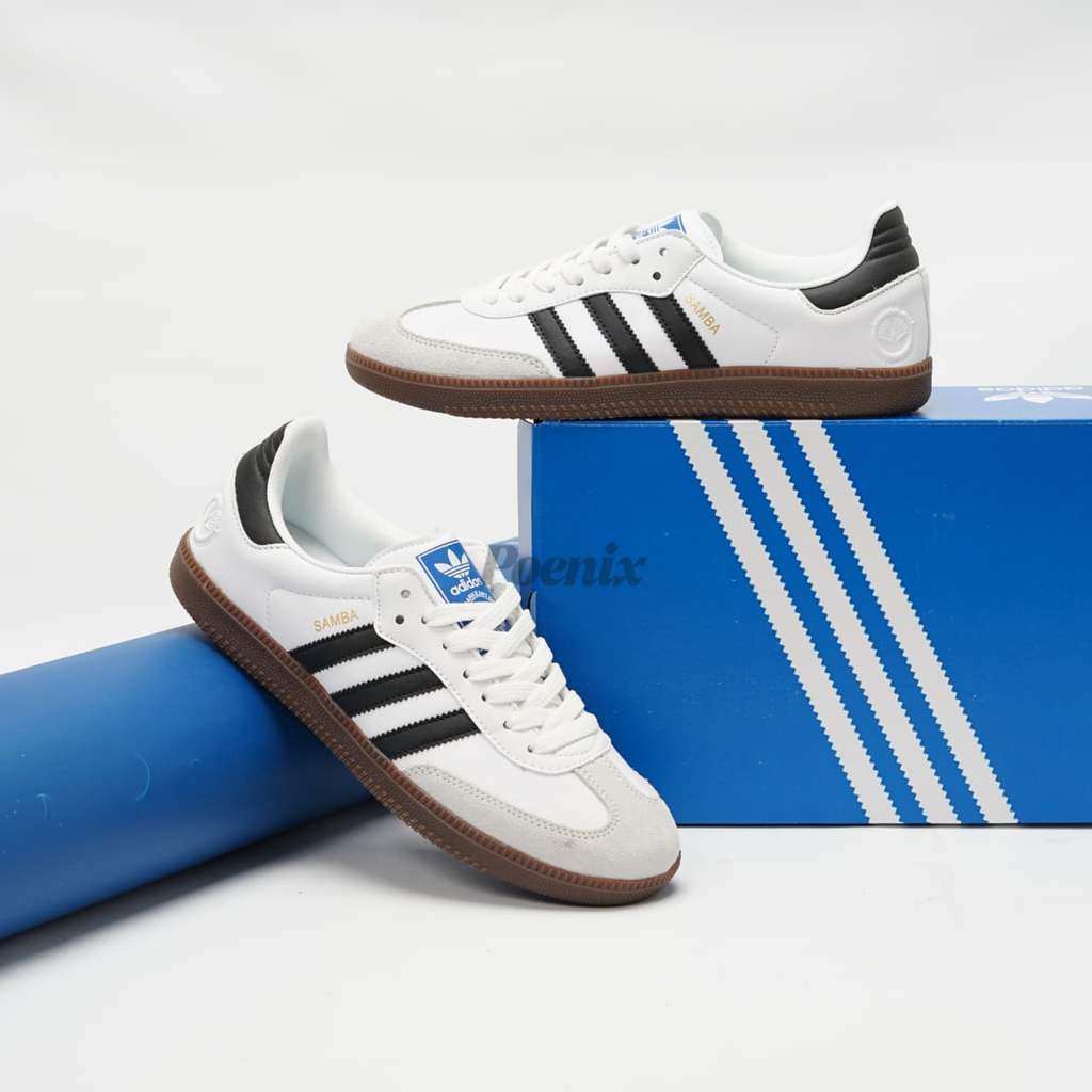 Adidas Samba Vegan 'White  Black Gum'