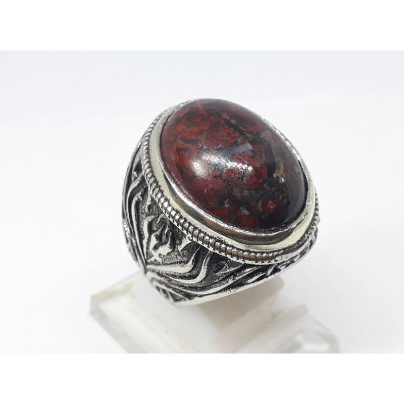 CINCIN BADAR BESI MERAH ASLI NATURAL