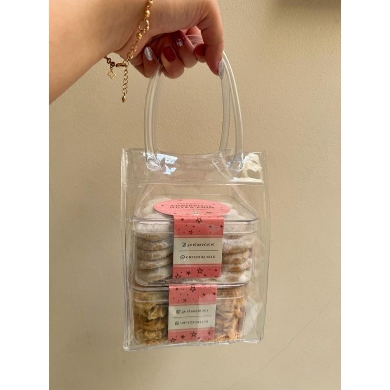 MIKA 0.25 TAS HAMPERS MINI /PACKAGING HAMPERS  LEBARAN/TAS HAMPERS/TAS HAMPERS MINI/ TAS SOUVERNIR/T