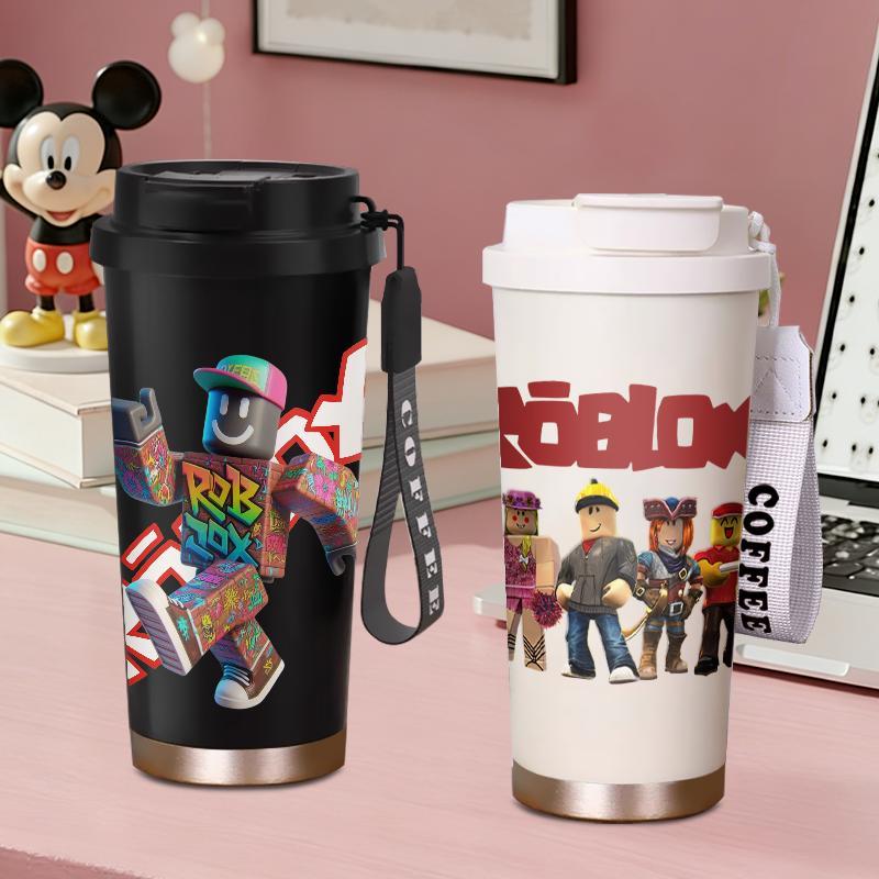 Tumbler Roblox Botol Minum Aesthetic Stainless Steel Tumblr CUP 500 ML Termos Viral Keep Cold Hot Ta