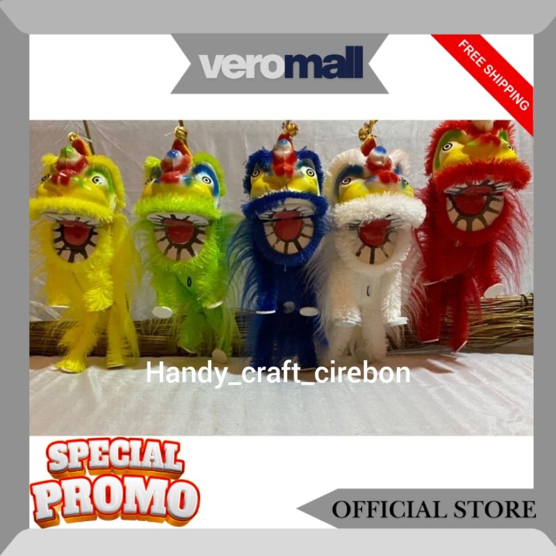 [ BISA COD ] BARONGSAI ANAK - BARONGSAI TALI GANTUNG / MAINAN ANAK / MAINAN UNIK / BARONGSAI MINI / 