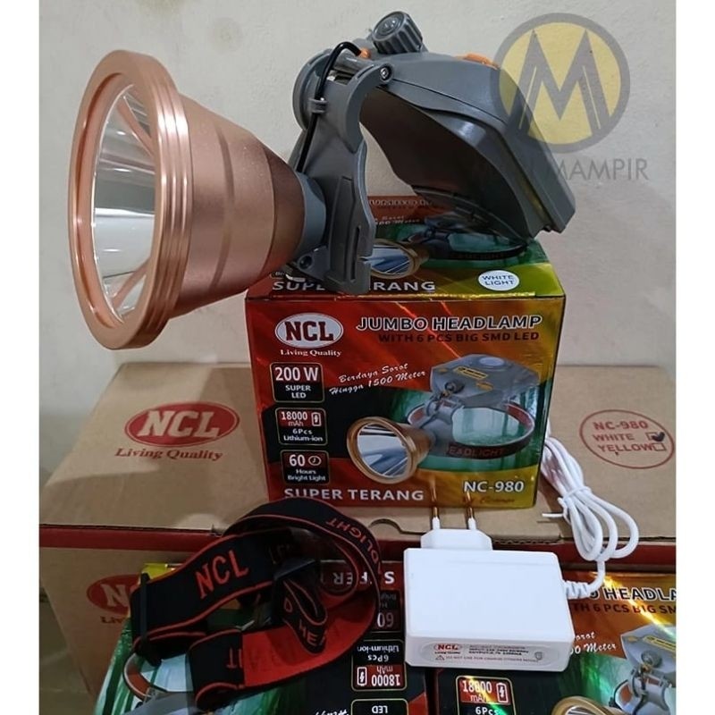 promo toko senter jumbo 200 Watt ncl super terang dan tahan lama