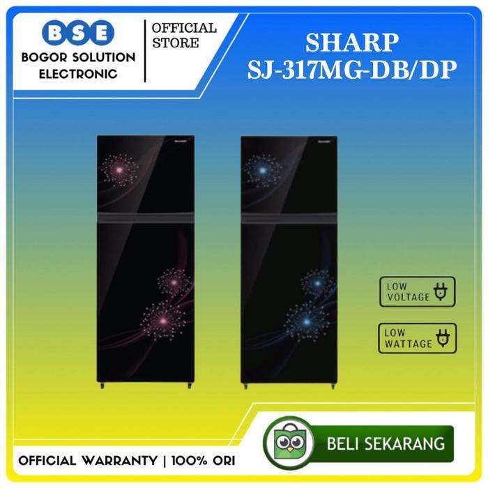 SHARP SJ317MG // SHARP SJ-317MG Kulkas 2 Pintu 237L Sharp SJ 317 MG