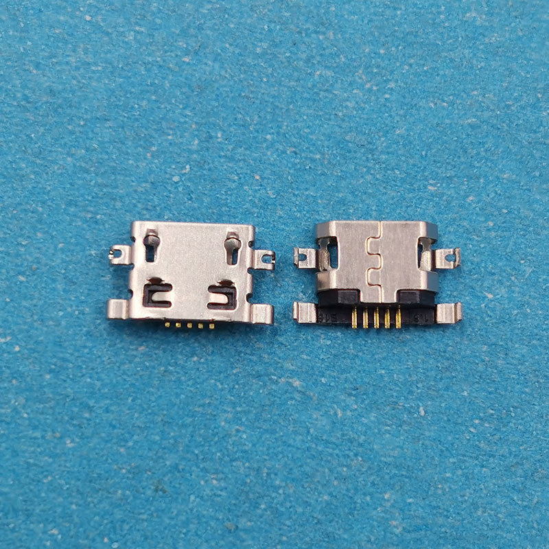 50-100Pcs Micro Usb Jack Charger Connector Port For Motorola Moto E6S 2020 XT2053-1 XT2053-2 XT2053-