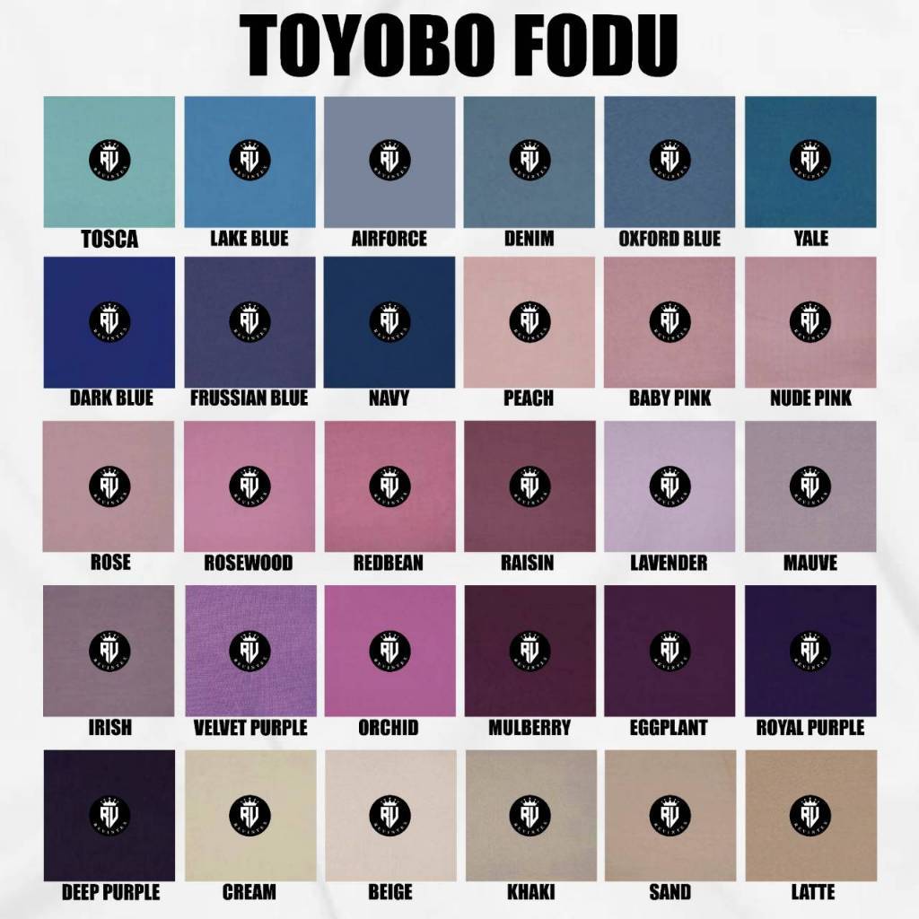 Kain Toyobo Fodu IMPORT PREMIUM Grade A - REVINTEX BANDUNG