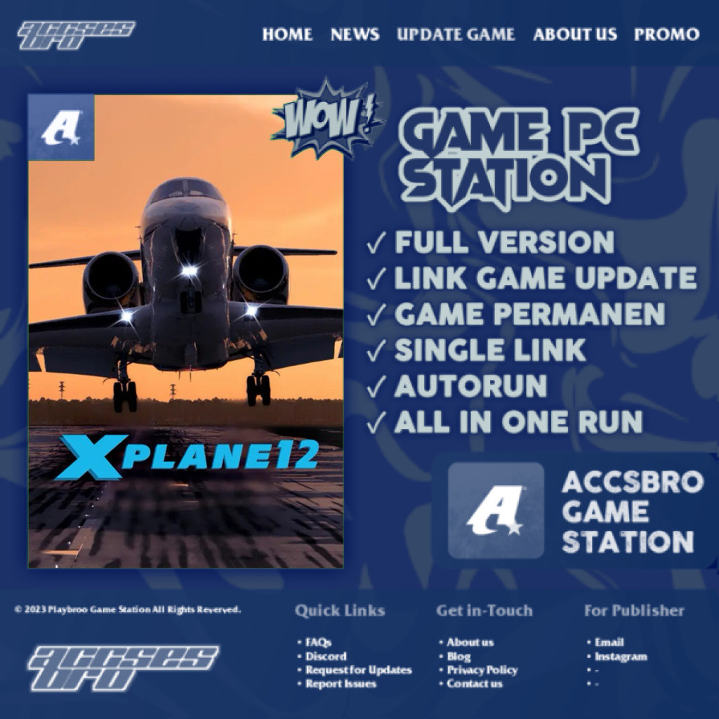 X-Plane 12 - Game PC/Laptop Autorun Installer