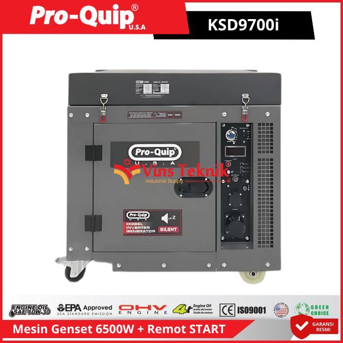 PROQUIP KSD9700i Mesin Genset Silent 6500W Generator Set WIRELESS KSD 9700