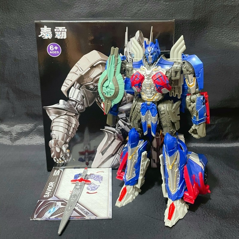  BMB TAIBA New 21CM Anime Transformation Toys Movie 5 Kids KO Robot Car Model Classic Action Figure 