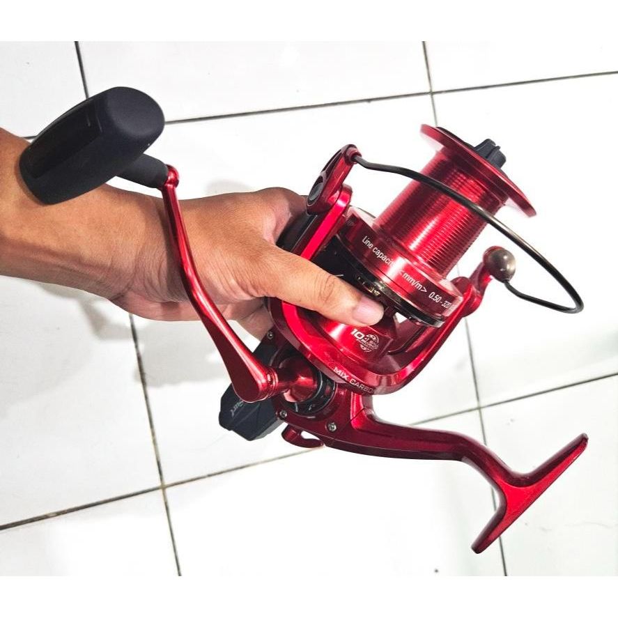 Reel pancing Laut Kyoto Devil Surf 8000 10000 12000 Power Handle putaran reel halus