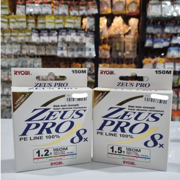 SENAR PE RYOBI ZEUS PRO 8X | SENAR PANCING TERBARU