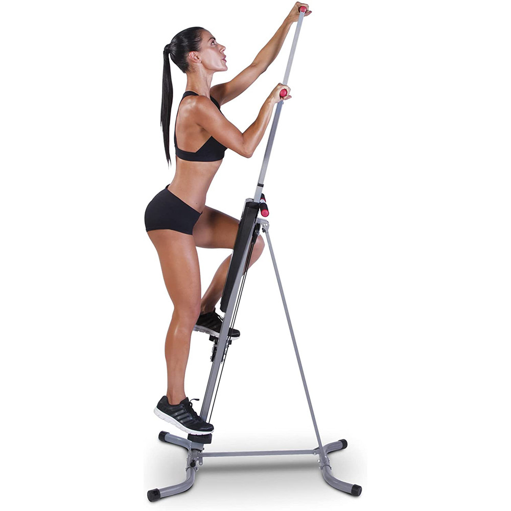 Vertical Climber Combines Resistance Training with LCD splay Universal Home Stepper Body Buig Durabl