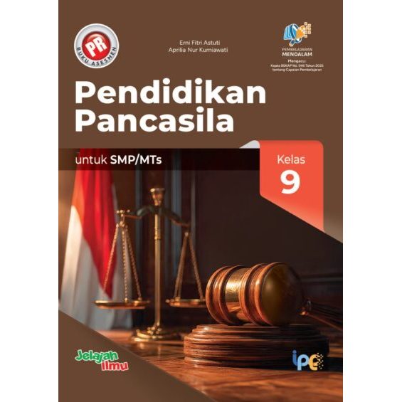 Buku Pr/Lks PKN Kelas 9 Smp Semester 1&2  Intan pariwara 2026