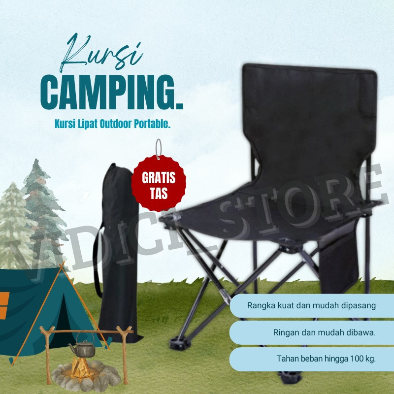 Kursi Lipat outdoor portable Kursi Camping Bangku Gunung /Kursi Lipat Outdoor Portable Kursi Camping