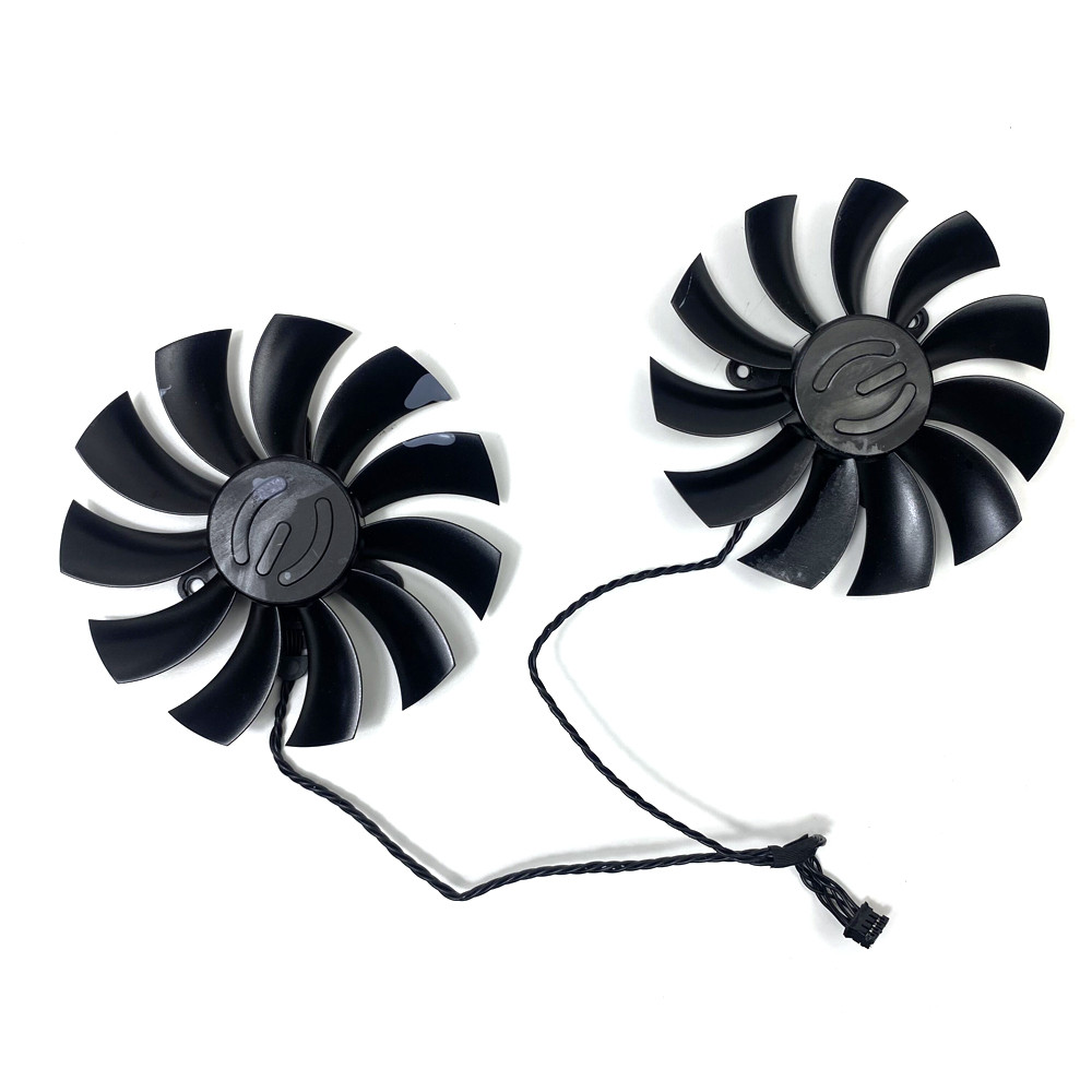 2PCS 95MM 4PIN PLD10015B12H Cooling Fan Heat Sink GTX1080 TI GTX1070 TI GPU FAN For EVGA GTX1080TI G