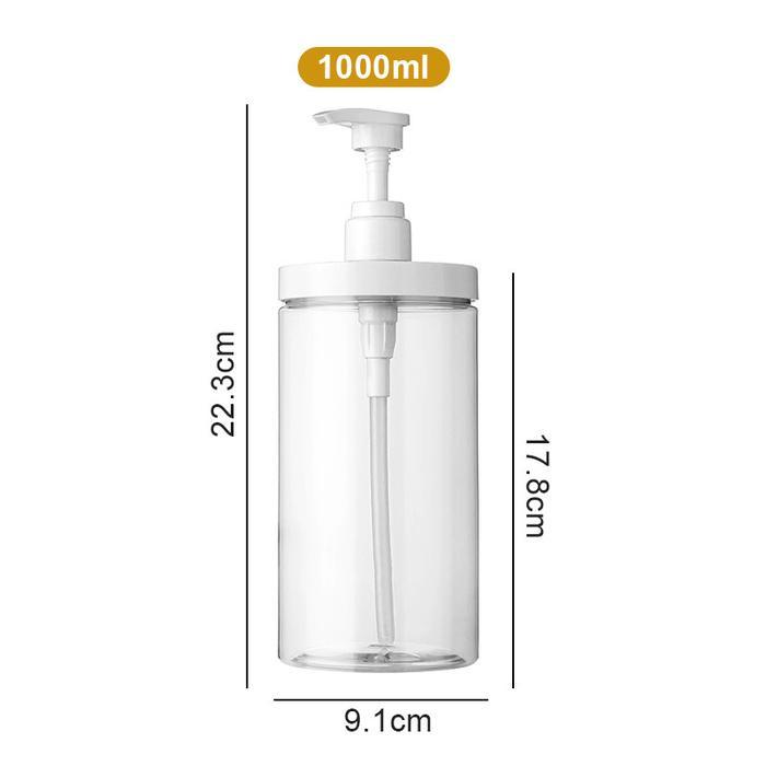 EGLUX Botol Pompa Sabun/Detergen 1000ml Dispenser Sabun Pump Botol Cairan Refill Dispenser Cairan - 
