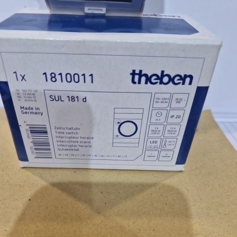 Timer manual Theben sul 181d