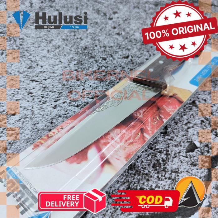 Pisau Butcher knife Hulusi straight 16 cm original turkey 10121.16 - 16 cm -biker