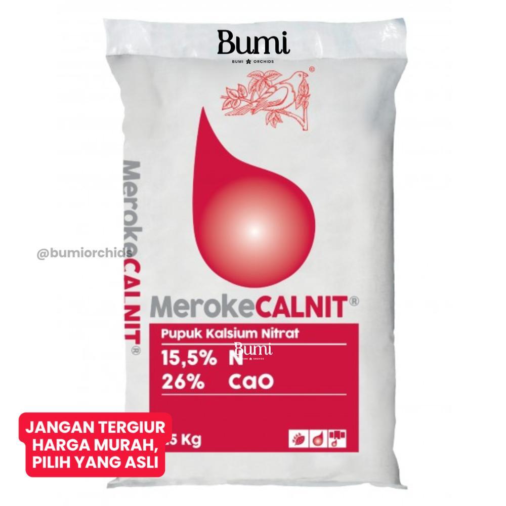 Pupuk Meroke Calnit 1 kg Kalsium Nitrat Tanaman Kalsium Nitrat Campuran AB Mix