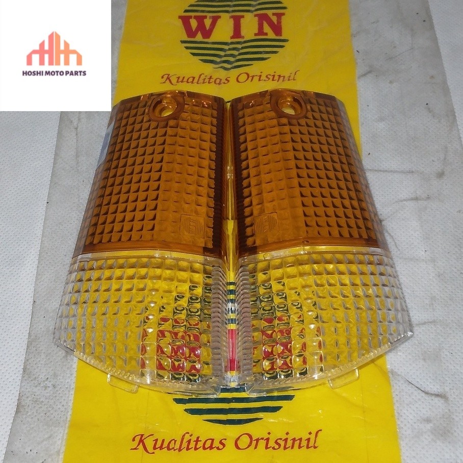 Mika Lampu Sen Depan Astrea Prima 1989 1990 1991 WIN | kaca riting sein depan kanan kiri motor honda