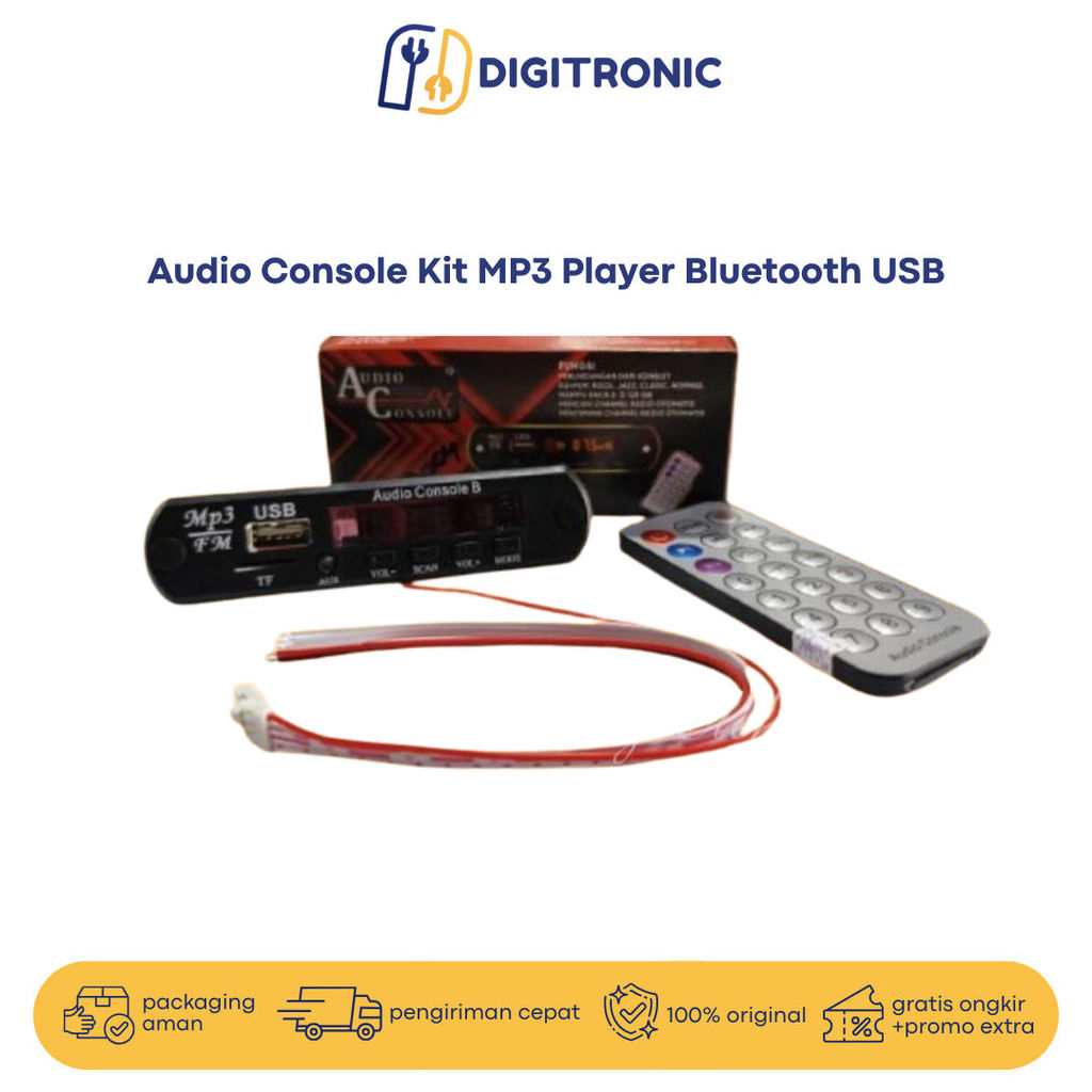Audio Console Kit MP3 Player Bluetooth USB