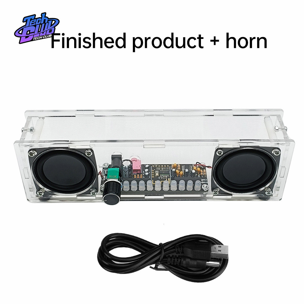 DC5V 5W Bluetooth Speaker Kit Y Soldering Project Spectrum USB Electronic Amplifier Stereo Speaker Y