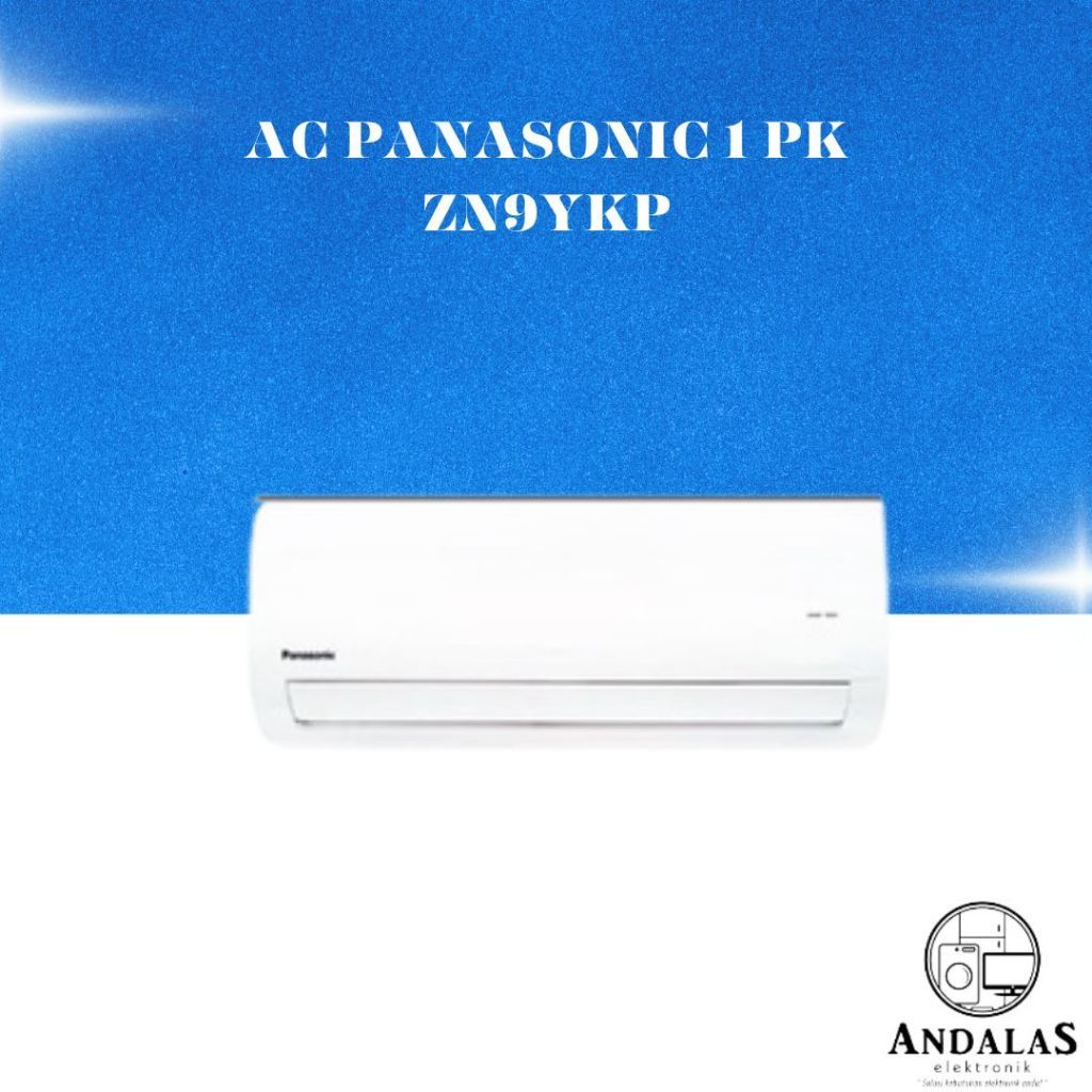 AC PANASONIC STANDART CS-ZN9YKP 1 PK FREON R32 INDOOR AC + OUTDOOR AC