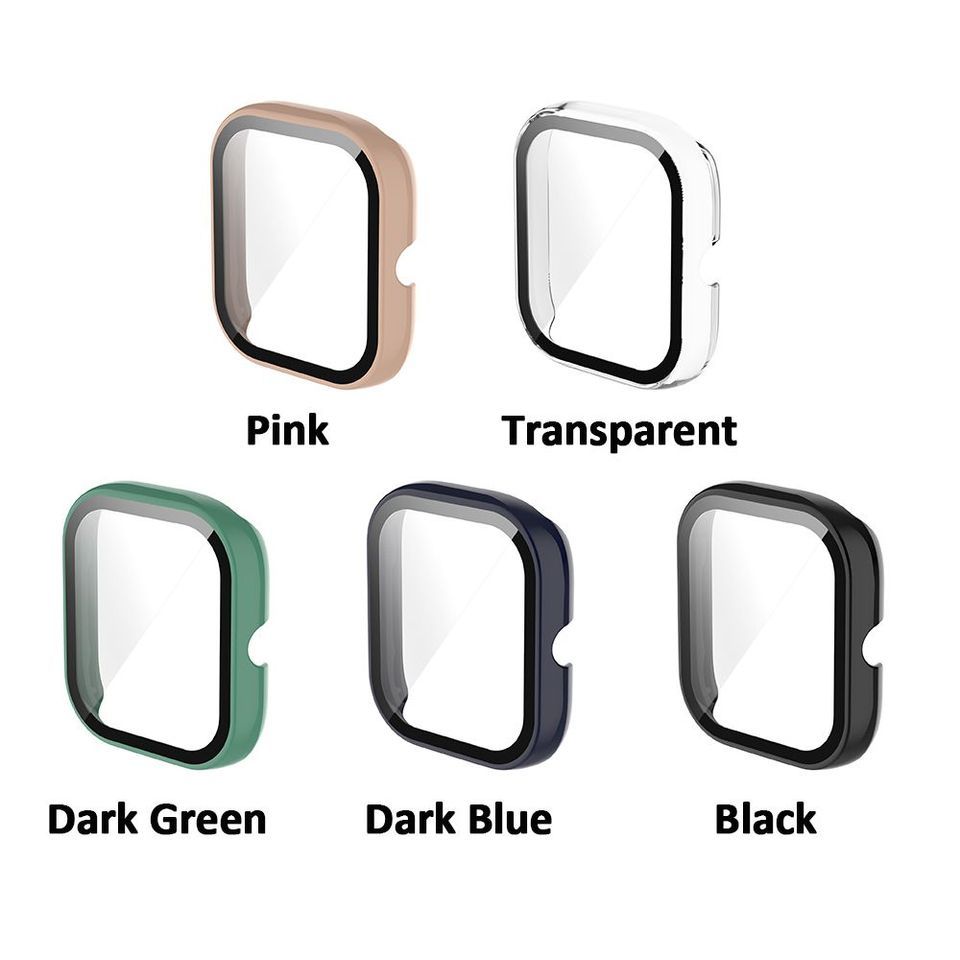 PC+ Tempered Glass Case for Amazfit GTS 2 mini Integrated Watch Case All-inclusive Screen Protector 