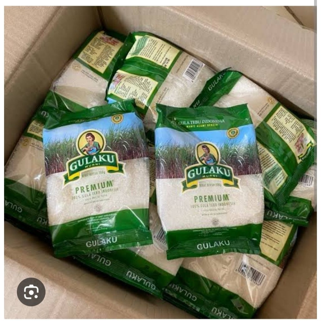 Gulaku hijau/kuning 200gr 1 dus isi 60 pcs