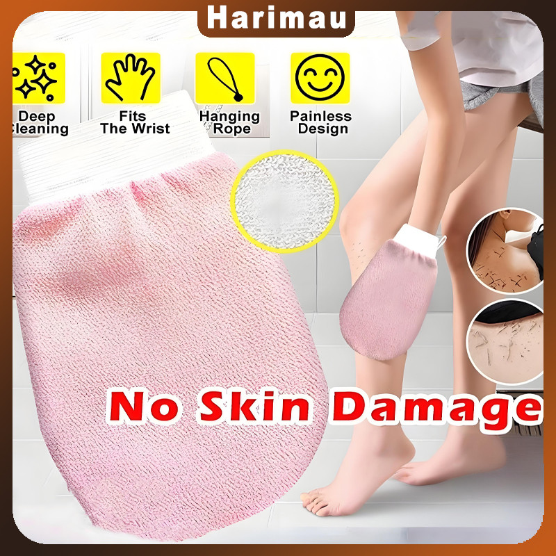 Eksfoliating Gloves-Sarung Tangan Eksfoliasi Mendalam/Sarung Tangan Mandi/Sarung Tangan Pengelupas K