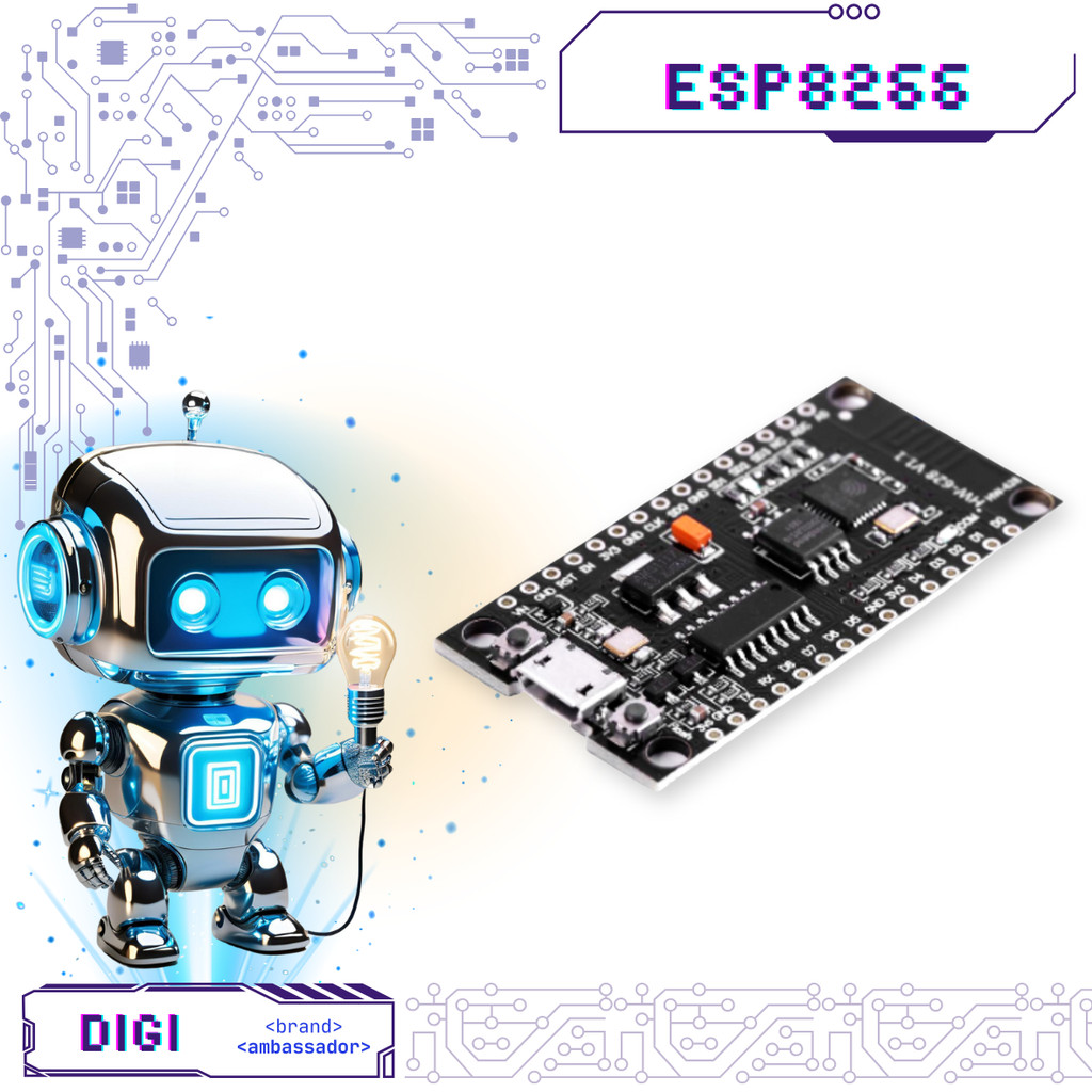 ESP8266 Development Board - ESP 8266 - Digibot