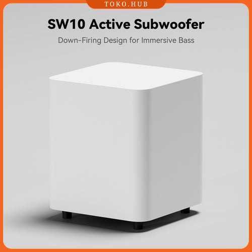 Fosi Audio Active Speaker Subwoofer HiFi 10 Inch Driver Smart DSP 200W - SW10