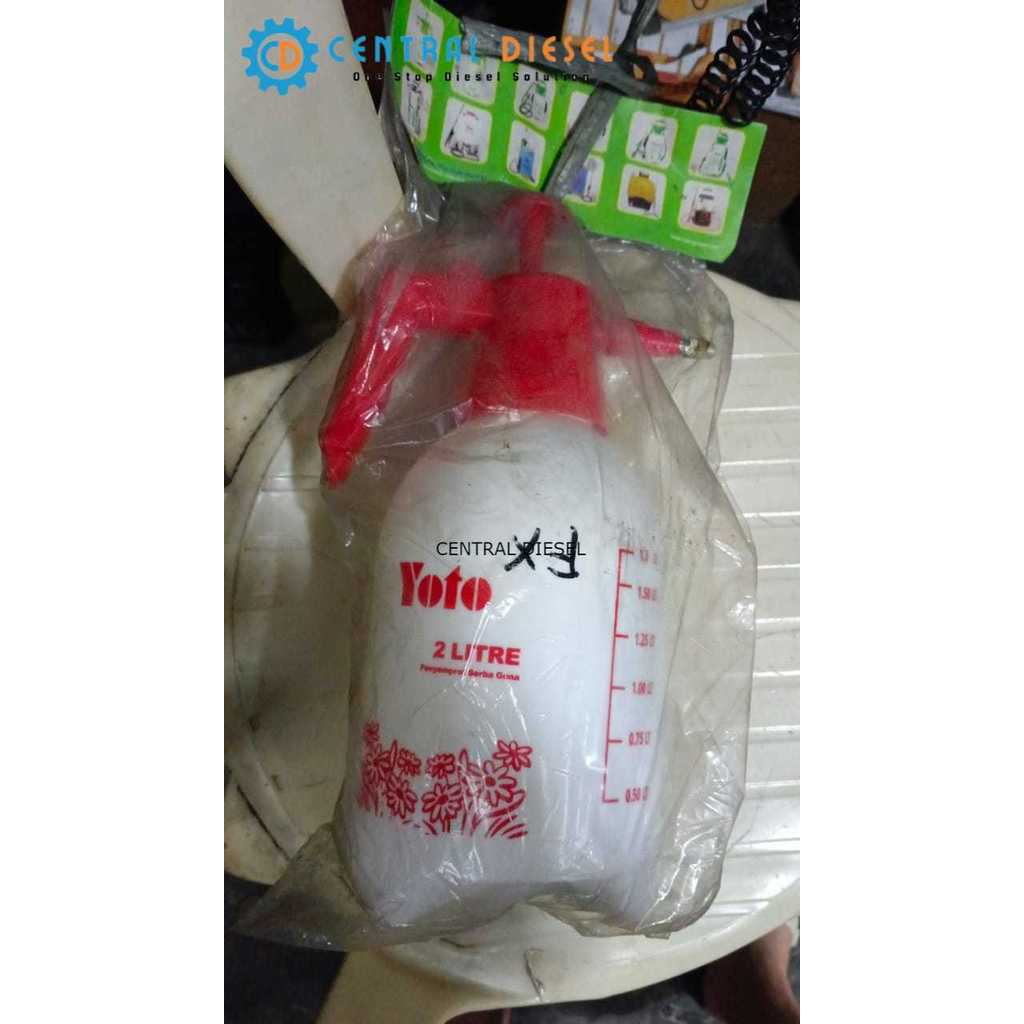 Hand sprayer/ Pompa hama tangki manual Yoto 2 liter (pompa hama)