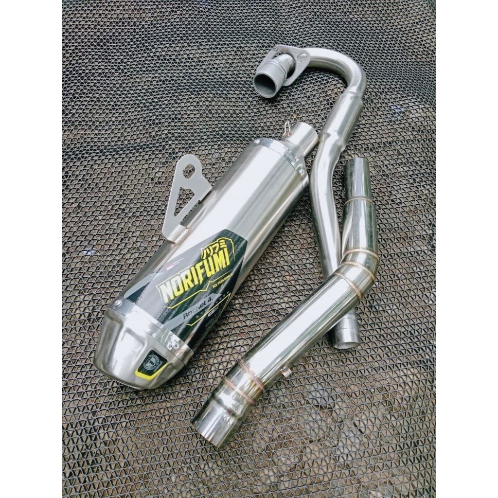 Open Spec canister Norifumi 1set elbow exhaust for motorcycle Klx 150 Crf 150 KSR110/125 pro Msx 110