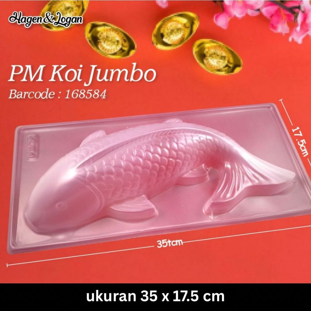 Cetakan Puding Ikan Koi Jumbo Imlek Chinese New Year(TALK)