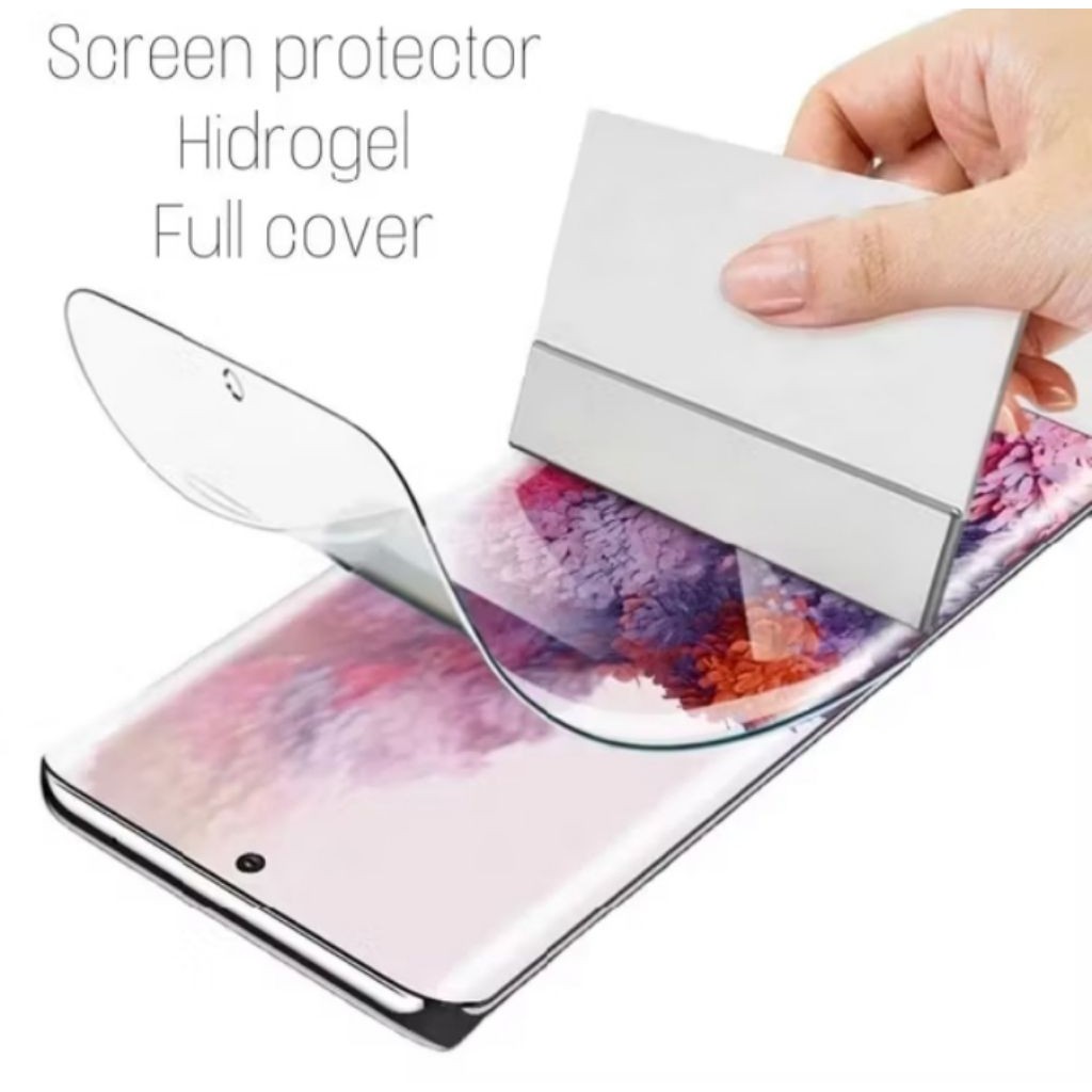 (SAMSUNG) HYDROGEL CLEAR S7 Edge S8 S8+ Active S9 S9+ S10 S10+ Lite S20 S20+ FE Ultra S21 S21+ S22 S