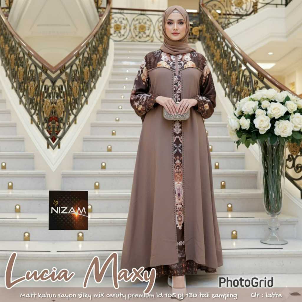 2712    LUSIA MAXY by NIzAM FASHION