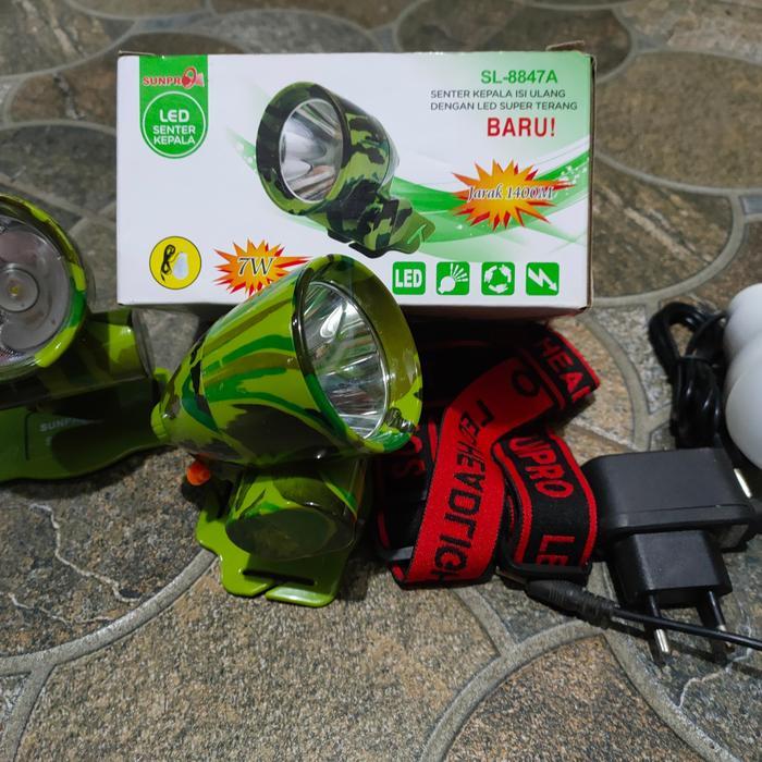 SUNPRO army. senter kepala