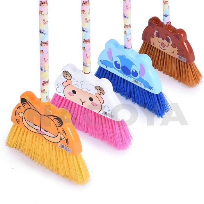 Promo Nagoya Sapu Lantai Karakter Lucu/ Sapu Nilon ( By Gojek ) - BiruOri