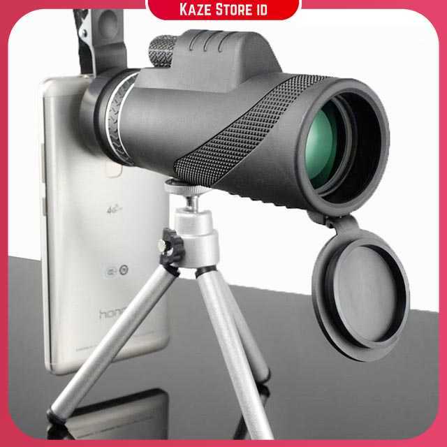 MOGE Teropong Smartphone Monokuler 40 x 60 Magnification Zoom - KL1040
