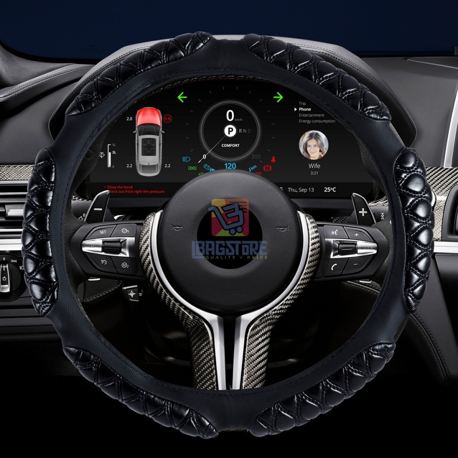 Cover Sarung Setir Mobil 38CM