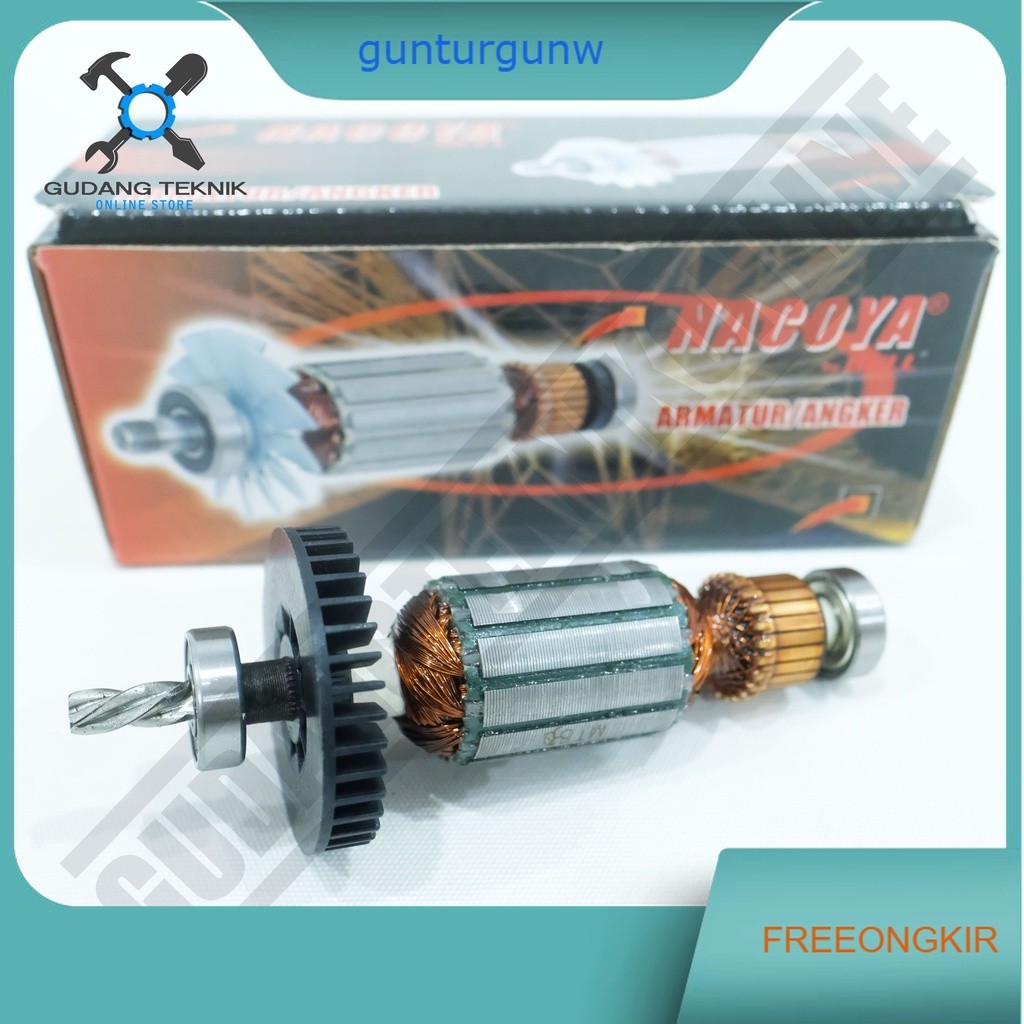 ANGKER NAGOYA MT80B Mesin Bor Tangan MAKTEC MT 80B 13mm / ARMATURE Bor Tangan NAGOYA Untuk MAKTEC MT