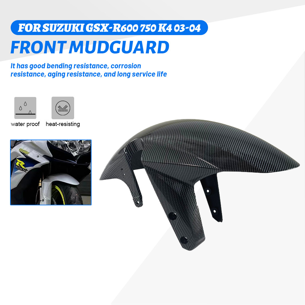 For Suzuki GSX-R600 GSX-R750 GSXR 600 GSXR 750 K4 2003 2004 Front Wheel Hugger Fender Mudguard Mud S