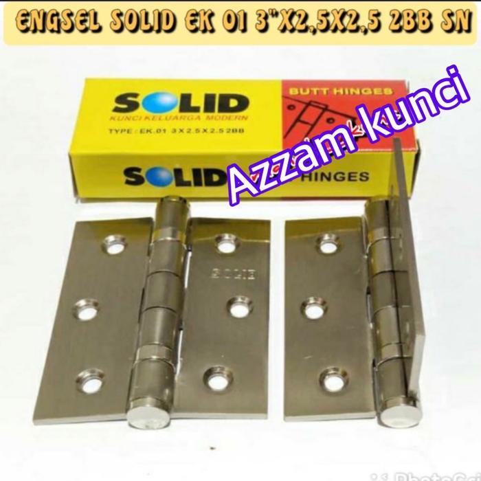 PROMO  Engsel Solid 3 Inc engsel jendela solid ENGSEL 3 INCH SOLID STAINLESS TEBAL
