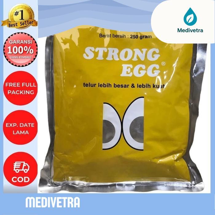 MEDIVETRA - STRONG EGG 250 gram STRONGEGG 250 gram - Vitamin Ayam - Strong Egg
