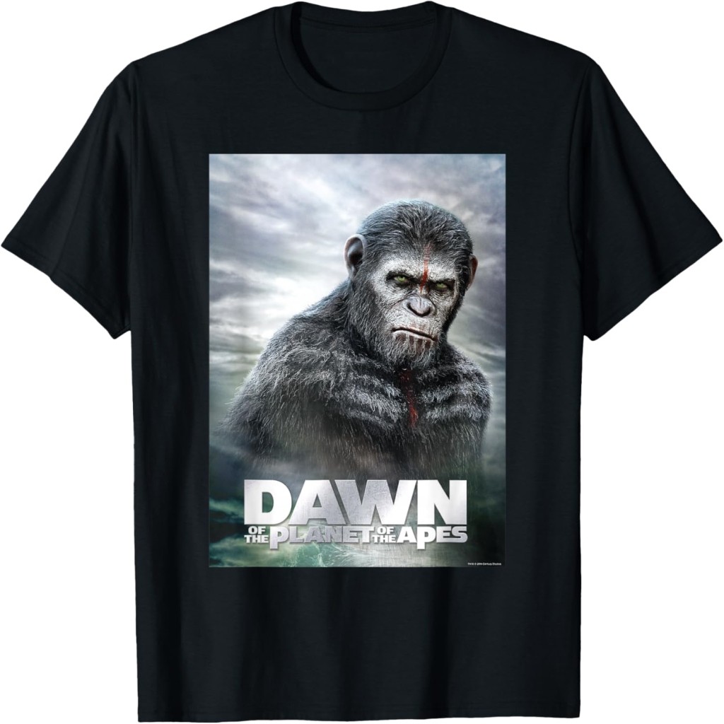 ZEBRA Kaos Dawn of the Planet of the Apes Caesar in Paint Movie Poster Kaos