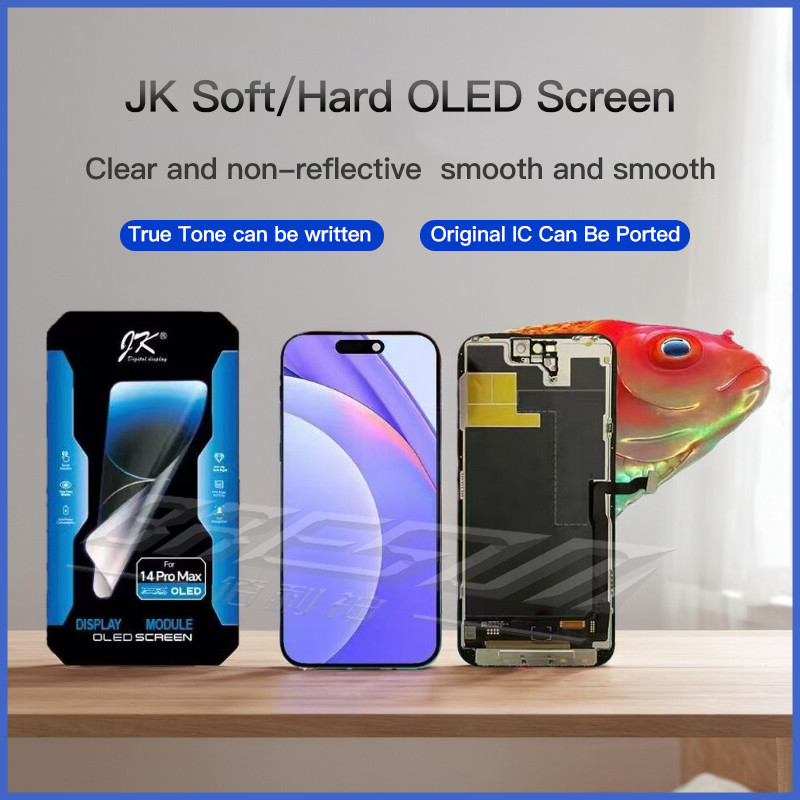 RJ/GX Screen For iPhone X XR Xs 11 12 13 14 Pro MAX LCD splay Tou Screen gitizer Assembly No Dead Pi